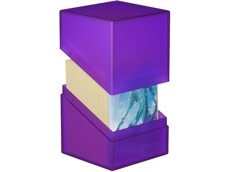 Ultimate Guard Kartenbox Boulder Deck Case Standardgrösse 100+ Amethyst