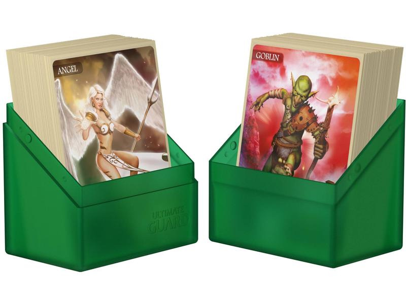 Ultimate Guard Kartenbox Boulder Deck Case Standardgrösse 60+ Emerald