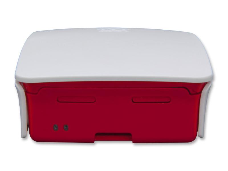 Raspberry Pi Gehäuse für Raspberry Pi 3 Model B/B+ Himbeer/Weiss