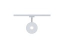 Paulmann LED Schienenspot URail Sphere, 7.4 W, 2700 K, Weiss/ Chrom