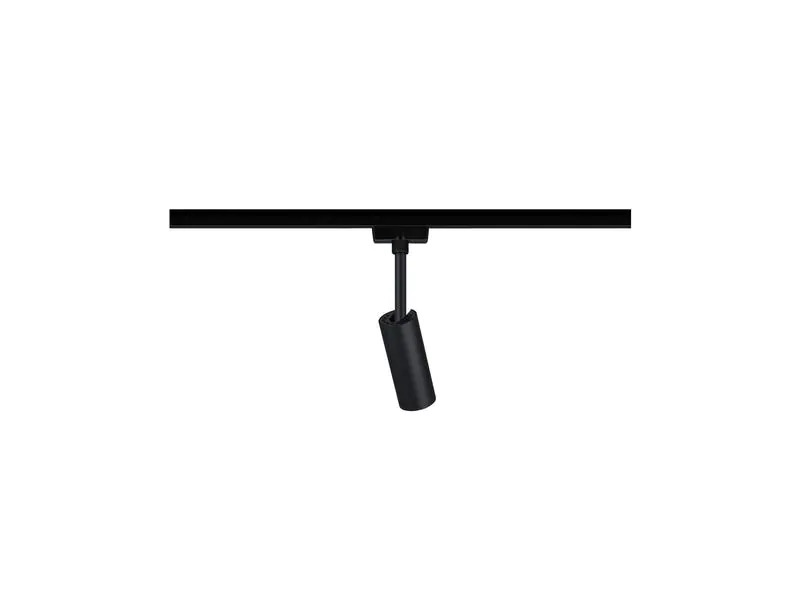 Paulmann LED Schienenspot URail Tubo, 5 W, 3000 K, Schwarz