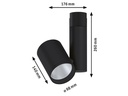 Paulmann LED Schienenspot URail Zeuz, 33 W, 3000 K, 15°, Schwarz