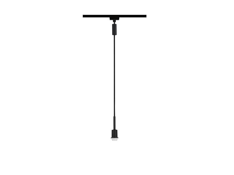 Paulmann Pendelleuchte URail DecoSystems Pend, 1 x E14, 20 W, Schwarz