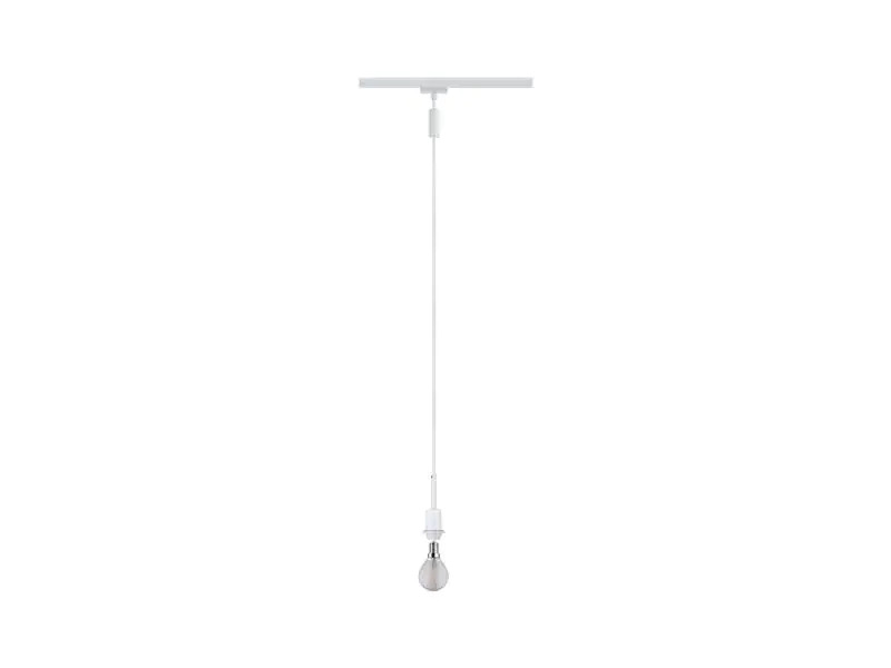 Paulmann Pendelleuchte URail DecoSystems Pend, 1 x E14, 20 W, Weiss