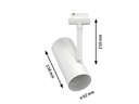 Paulmann Schienenspot URail Apol, 1 x E27, 50 W, Weiss