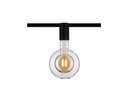 Paulmann Schienenspot URail Ceiling Socket, E27, 20 W, Schwarz