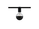 Paulmann Schienenspot URail Ceiling Socket, E27, 20 W, Schwarz