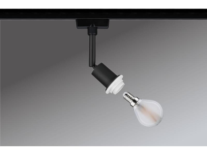 Paulmann Schienenspot URail DecoSystems 1 x E14, 20 W, Schwarz