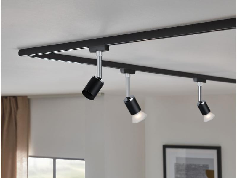 Paulmann Schienenspot URail Pure II, 1 x GU10, 10 W, Schwarz