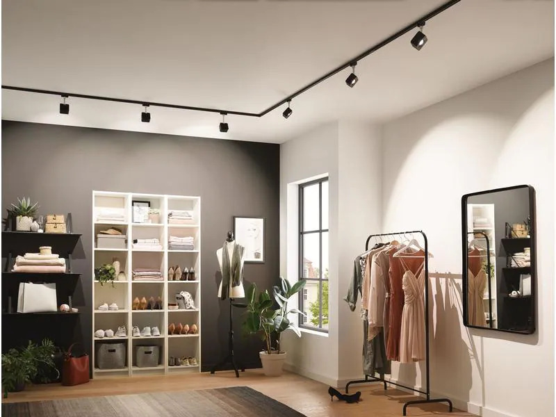 Paulmann URail Light &amp; Easy L-Verbinder, Schwarz