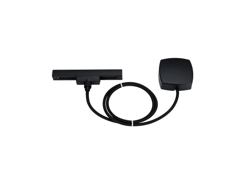 Paulmann URail Light &amp; Easy Stromeinspeisung, Schwarz