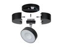 Paulmann URail Single Spot-Base, Schwarz