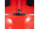 relaxdays Scherzartikel Trinkhelm 13 x 32 cm, Rot