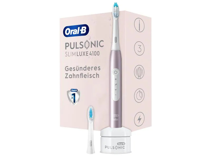 Oral-B Schallzahnbürste Pulsonic Slim Luxe 4100 Rosegold
