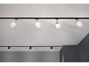 Paulmann Schienenspot URail Blossom, 1 x G9, 10 W, Schwarz/ Satin