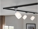 Paulmann Schienenspot URail Blossom, 1 x G9, 10 W, Schwarz/ Satin