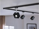 Paulmann LED Schienenspot URail Cube, 8 W, 4000 K, Schwarz/ Chrom