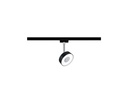 Paulmann LED Schienenspot URail Circle, 5 W, 4000 K, Schwarz