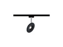 Paulmann LED Schienenspot URail Sphere, 7.4 W, 2700 K, Schwarz/ Chrom