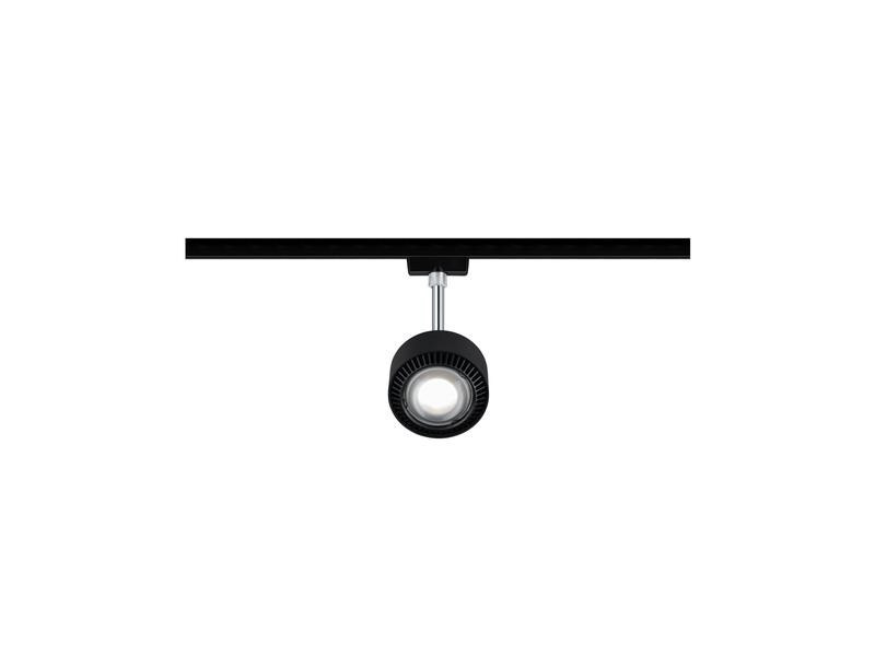 Paulmann LED Schienenspot URail Aldan II, 9 W, 2700 K, Schwarz