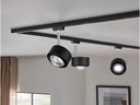 Paulmann LED Schienenspot URail Aldan II, 9 W, 2700 K, Schwarz