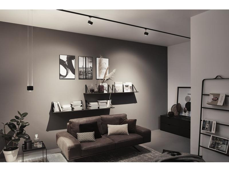 Paulmann LED Schienenspot URail Aldan II, 9 W, 2700 K, Schwarz