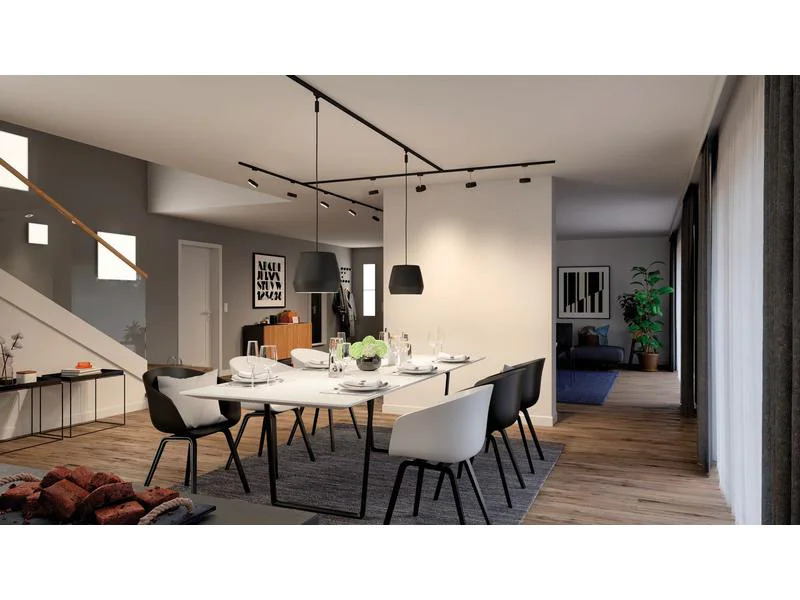 Paulmann LED Schienenspot URail Aldan II, 9 W, 2700 K, Schwarz