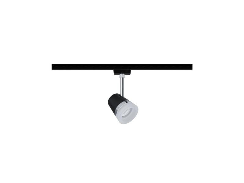 Paulmann Schienenspot URail Spot Cone, 1 x GU10, 10 W, Schwarz