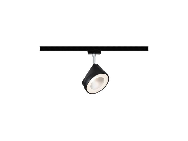 Paulmann LED Schienenspot URail Arena, 14 W, 2700 K, Schwarz/ Chrom