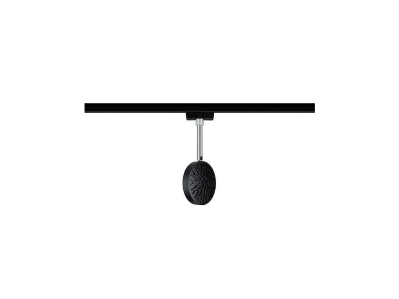 Paulmann Schienenspot URail Discus, 5 W, 2700 K, Schwarz