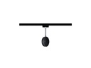 Paulmann Schienenspot URail Discus, 5 W, 2700 K, Schwarz