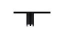 Paulmann Schienenspot URail Tube, 1 x GU10, 10 W, Schwarz/ Chrom