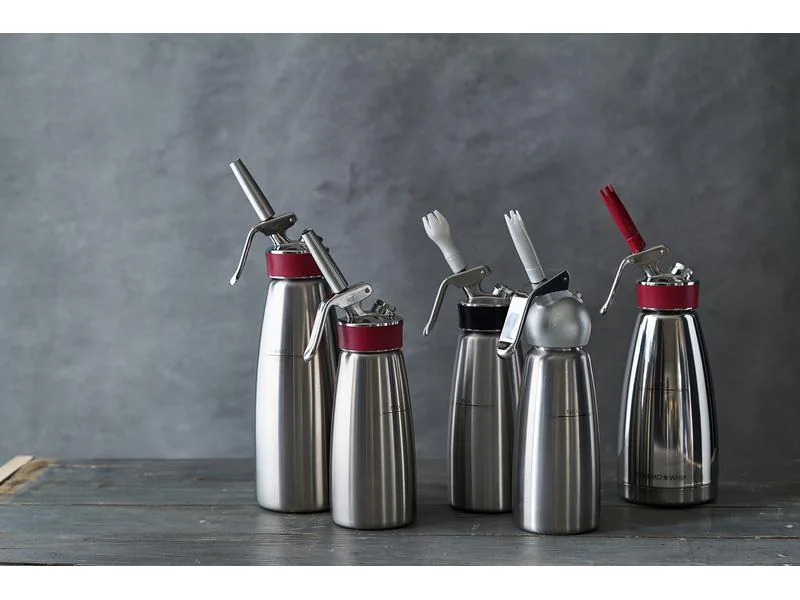 Kisag Rahmbläser Basic 0.5 l, Silber