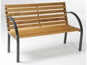 Innovesta Gartenbank 122 x 60 x 81 cm, Braun