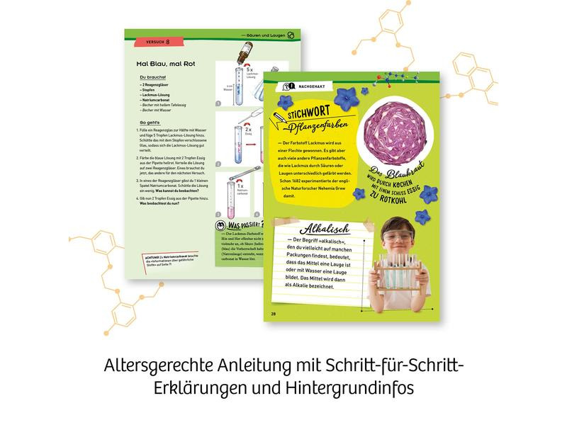 Kosmos Experimentierkasten Chemielabor C 500