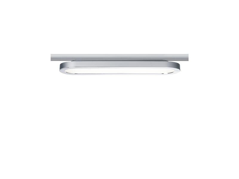 Paulmann LED Panelleuchte URail Loop, 7 W, 2700 K, Chrom