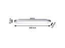 Paulmann LED Panelleuchte URail Loop, 7 W, 2700 K, Chrom