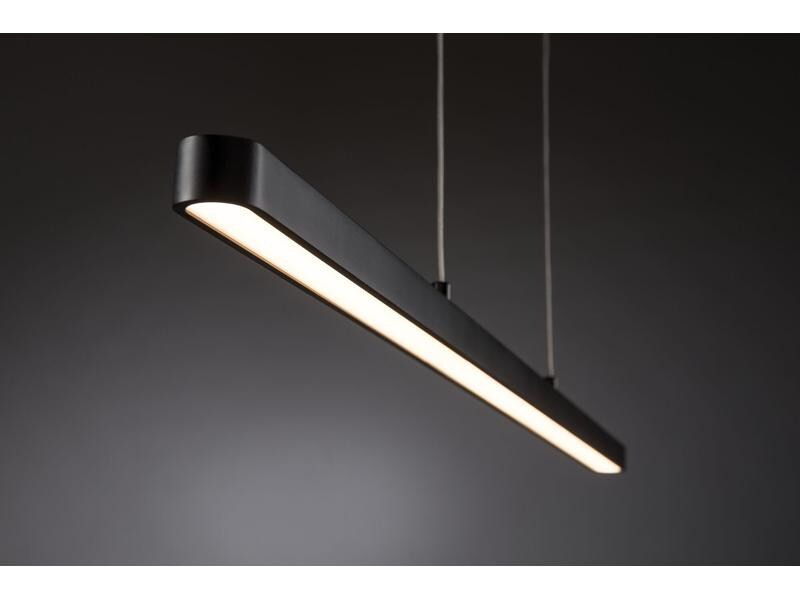 Paulmann LED Pendelleuchte URail Lento, 42 W, 2700 K, Schwarz