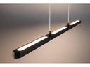 Paulmann LED Pendelleuchte URail Lento, 42 W, 2700 K, Schwarz