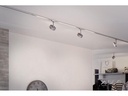 Paulmann LED Schienenspot URail Circle, 5.3 W, 2700 K, Chrom
