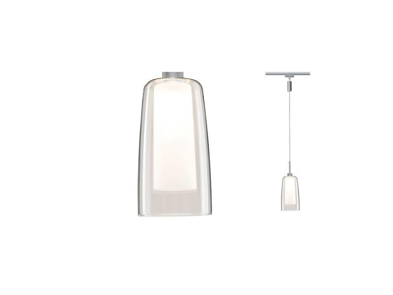 Paulmann Pendelleuchte URail Arido II, 1 x GU10, 5 W, Chrom