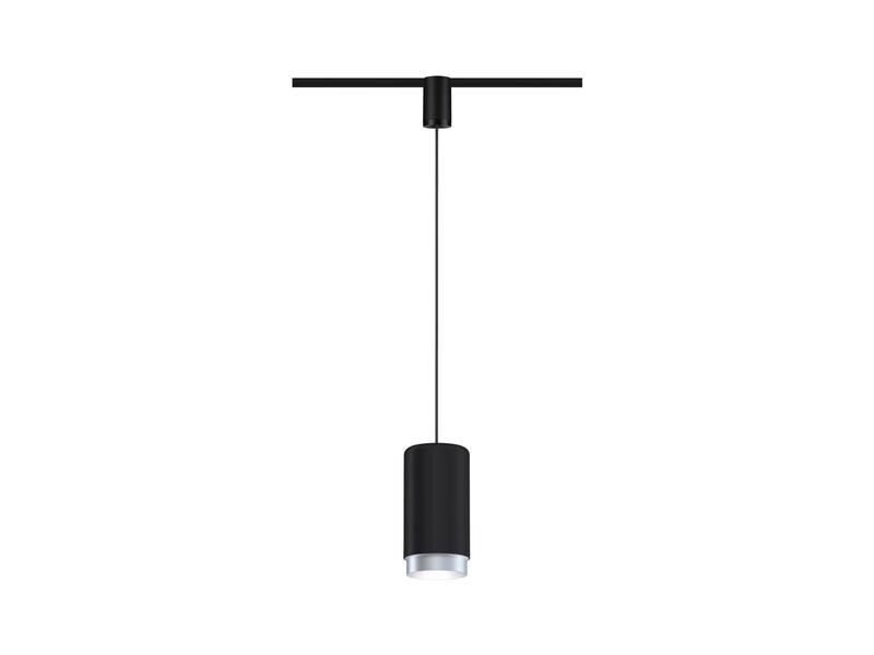 Paulmann Pendelleuchte URail Corus, 1 x E27, 50 W, Schwarz
