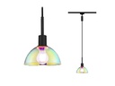 Paulmann Pendelleuchte URail Sarrasani, 1 x E14, 20 W, Schwarz/ Klar