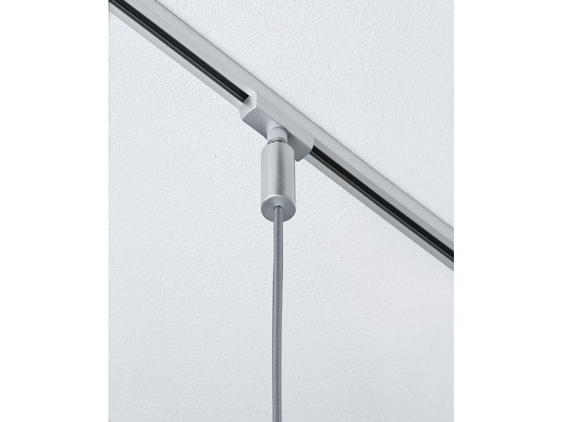 Paulmann Pendelleuchte Urail 2Easy Basic, 1xE27, 20 W, Chrom/Chrom