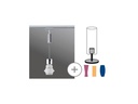 Paulmann Pendelleuchte Urail 2Easy Basic, 1xE27, 20 W, Chrom/Chrom