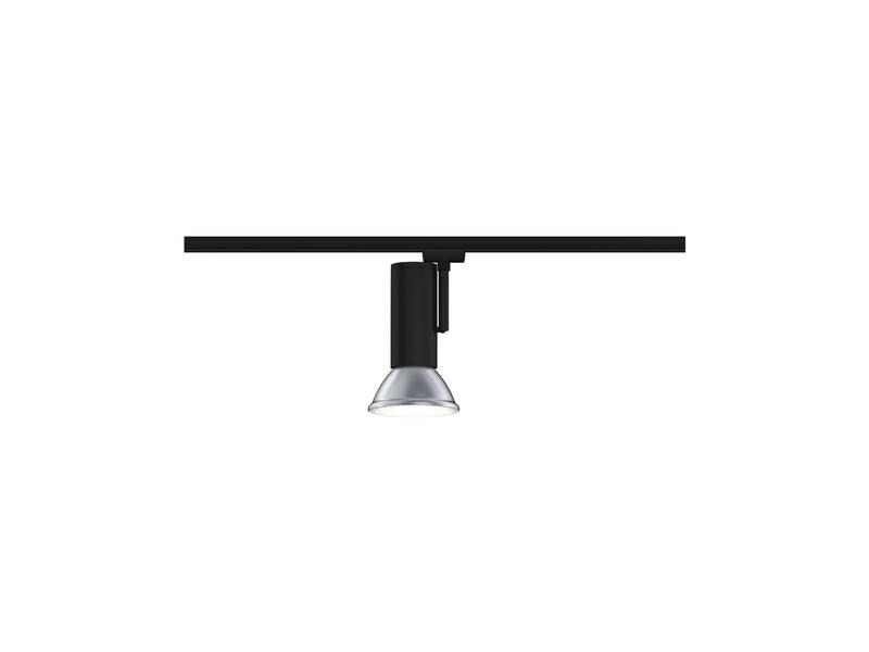 Paulmann Schienenspot URail Apol, 1 x E27, 50 W, Schwarz
