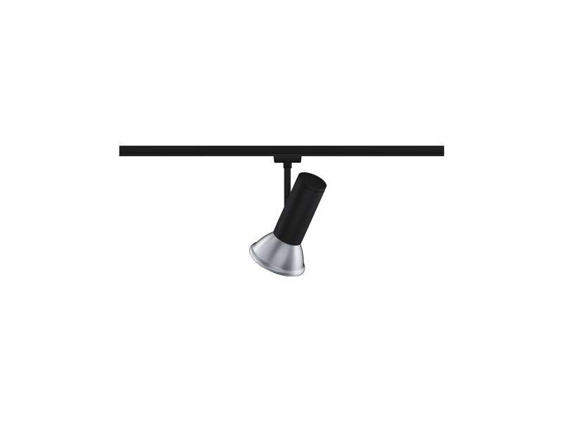 Paulmann Schienenspot URail Apol, 1 x E27, 50 W, Schwarz