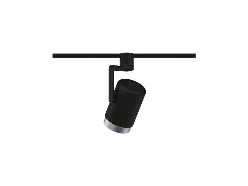 Paulmann Schienenspot URail Asthene, 1 x E27, 50 W, Schwarz