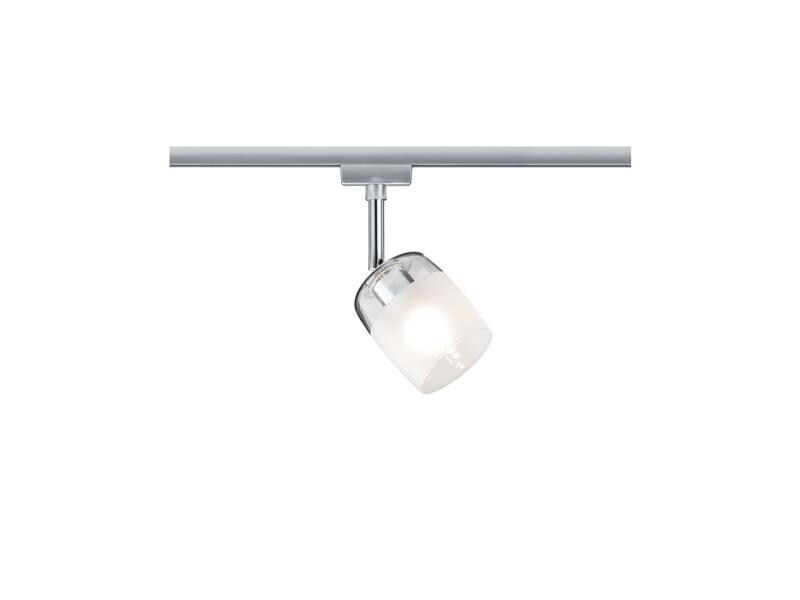 Paulmann Schienenspot URail Blossom, 1 x G9, 10 W, Chrom/ Klar