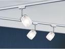 Paulmann Schienenspot URail Blossom, 1 x G9, 10 W, Chrom/ Klar